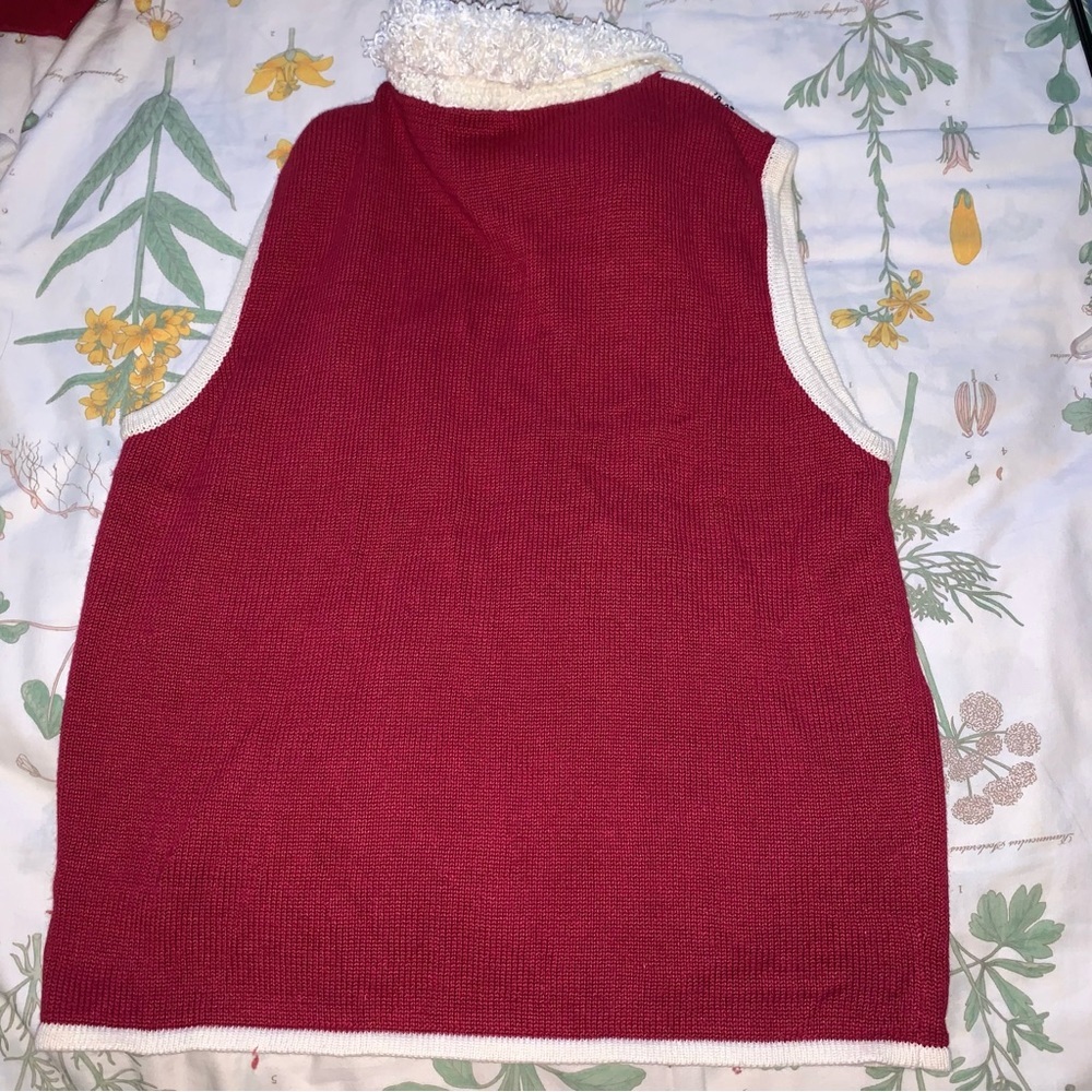 OU SOONER CHRISTMAS VEST - Picture 3 of 3